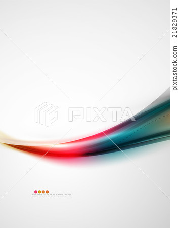Rainbow color glossy silk elegant wave Rainbow color glossy silk elegant wave 21829371