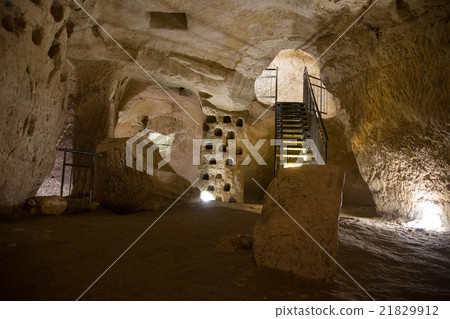 Caves in Beit Guvrin, Israel 21829912