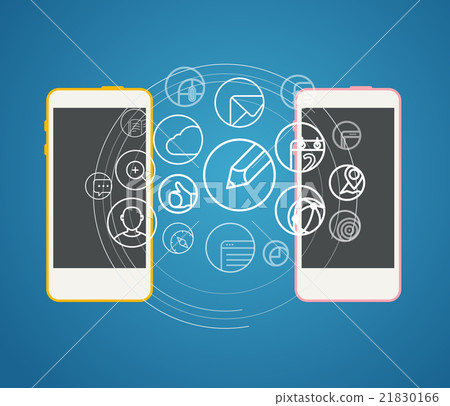 Information transfer scheme. Design elements 21830166