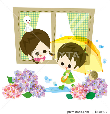June Illustration rainy season - Stock Illustration [21830927] - PIXTA