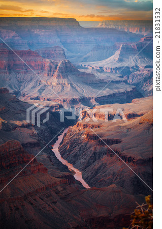Amazing Sunrise Image of the Grand Canyon Amazing Sunrise Image of the Grand Canyon 21831532