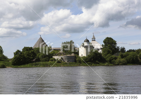 Staraya Ladoga fortress on Volkhov river. Russia 21835996