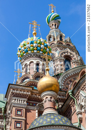 Domes of Church of the Savior on Spilled Blood Domes of Church of the Savior on Spilled Blood 21837662