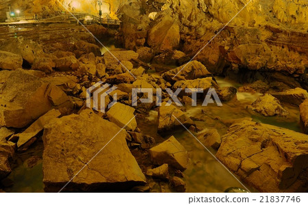 Akiyodo-dong · pond · Japanese cave stone 21837746