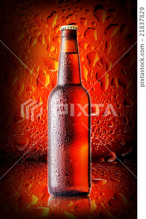 Brown bottle cold beer Brown bottle cold beer 21837829