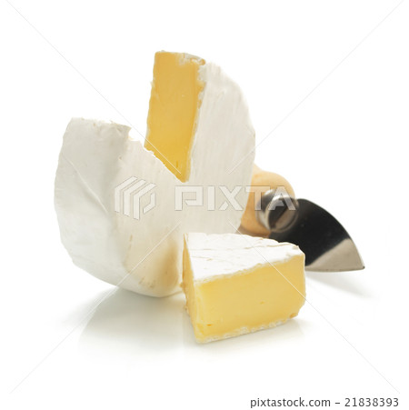 piece of cheese cheese isolated on white 21838393