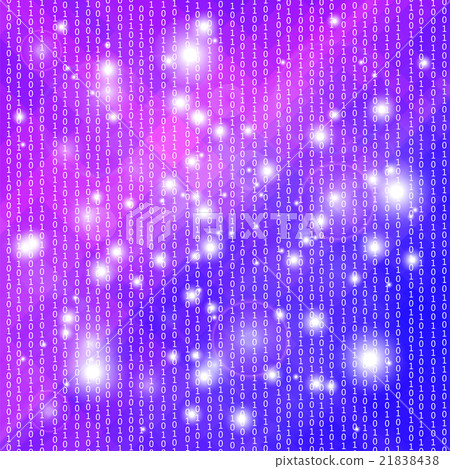 Concept Binary Code Numbers. 21838438