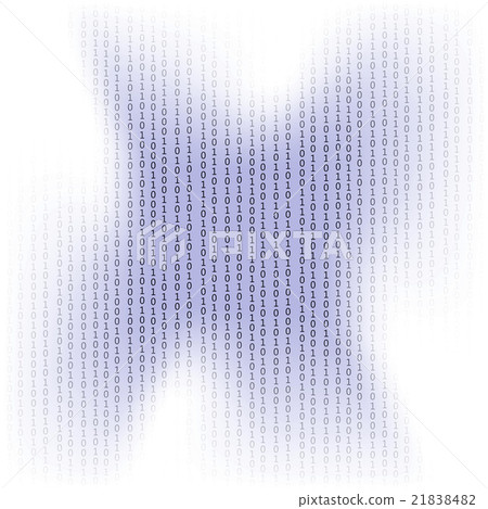 Binary Code Background Binary Code Background 21838482