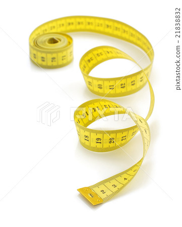 measuring tape on white background 21838832
