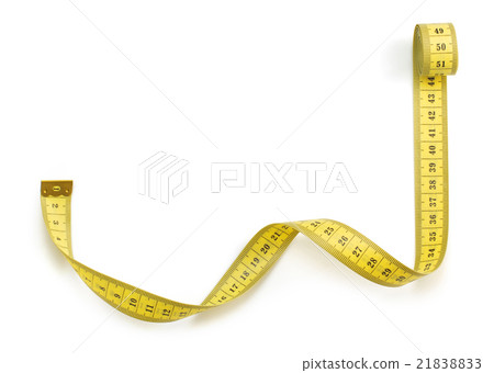 measuring tape on white background 21838833