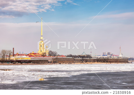 Peter and Paul Fortress in spring Saint Petersburg 21838916