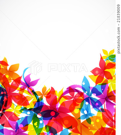 Vector Abstract flowers Vector Abstract flowers 21839009