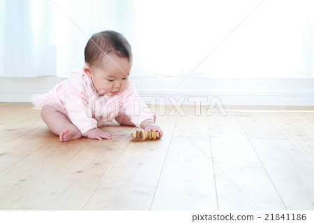 0 year old girl playing with toys 0 year old girl playing with toys 21841186