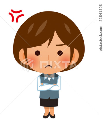 生氣的OL 21841308