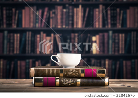 Reading and coffee time Reading and coffee time 21841670
