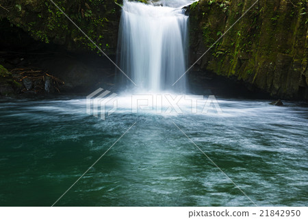 日本瀑布Kawazu Nanakiri瀑布 21842950