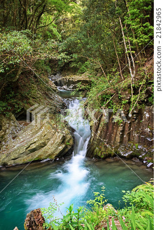 Japan's waterfall Kawazu Nanakiri Falls Falls 21842965
