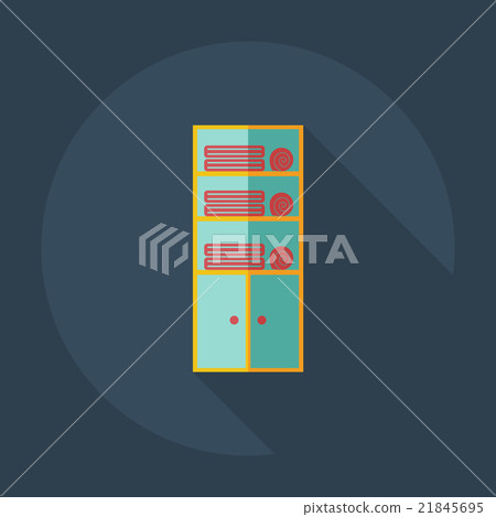 Flat modern design with shadow icons towel Flat modern design with shadow icons towel 21845695