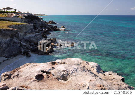 Mexico Isla Mujeres View from Punta Sur Mexico Isla Mujeres View from Punta Sur 21848169