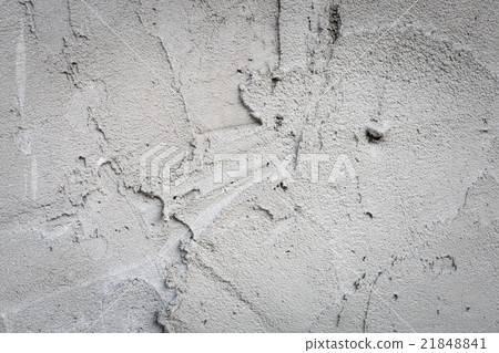 plaster concrete on wall of house construction 21848841
