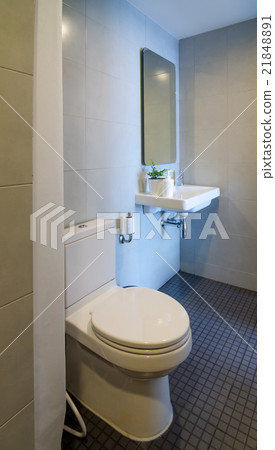 Modern powder room Modern powder room 21848891
