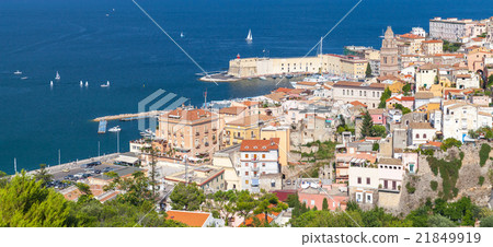 Gaeta in summertime, Italy. Panoramic photo Gaeta in summertime, Italy. Panoramic photo 21849919
