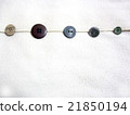 Handicraft material / button row 21850194