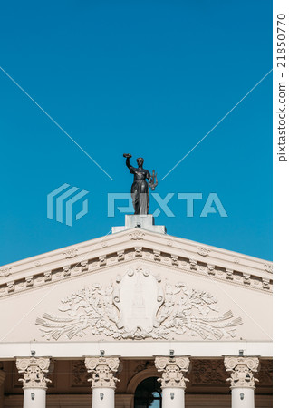 Gomel Regional Drama Theatre On The Main Square Of Gomel Regional Drama Theatre On The Main Square Of 21850770