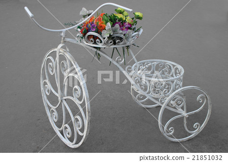 bike flower bed bike flower bed 21851032