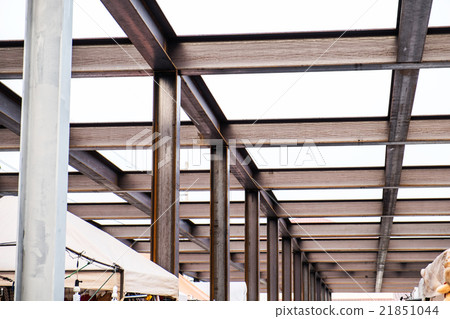 I-beam steel construction I-beam steel construction 21851044