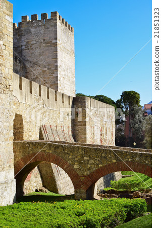 Castelo de Sao Jorge in Lisbon, Portugal 21851323