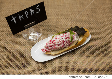 TAPAS poster  Delicious Spanish tapas with crab 21853260