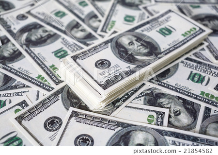 Stack of dollars Stack of dollars 21854582