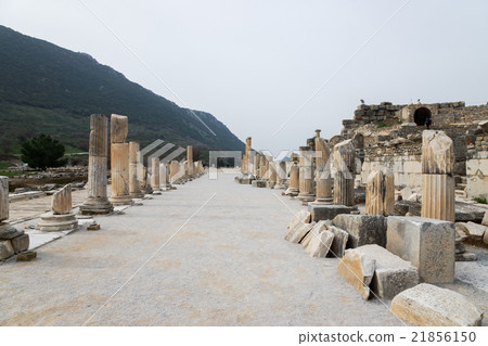 Turkey · Efes ruins Theater in front of theater Turkey · Efes ruins Theater in front of theater 21856150