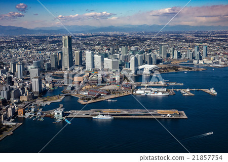 橫濱市中心Minatomirai和Otsanbashi 橫濱市中心Minatomirai和Otsanbashi 21857754