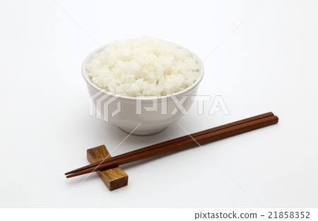 Rice of white rice 21858352