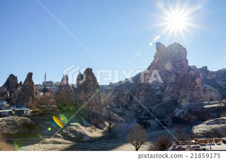 Fortress of Uchisar, Turkey, Cappadocia 21859175