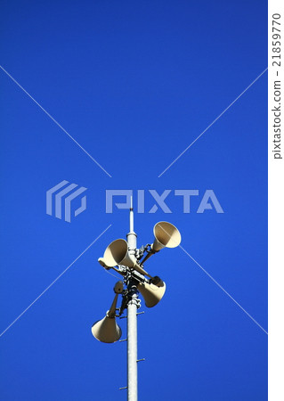 Broadcasting equipment (speaker pillar) Broadcasting equipment (speaker pillar) 21859770