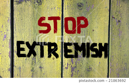 Stop Extremism Concept 21863692