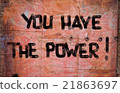 You Have The Power Concept 21863697
