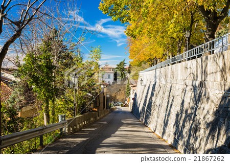 San Marino Street of San Marino Town 21867262