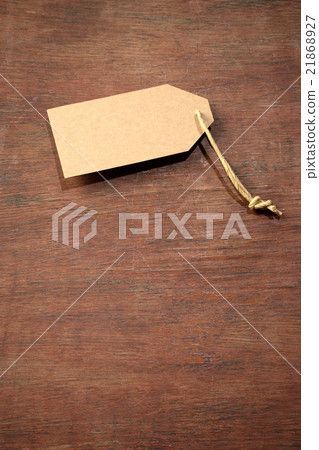 brown paper price tag 21868927