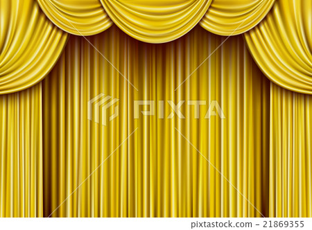 Gold curtain 21869355