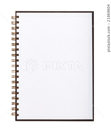 blank realistic spiral notepad notebook  21869604