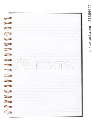 blank realistic spiral notepad notebook  21869605