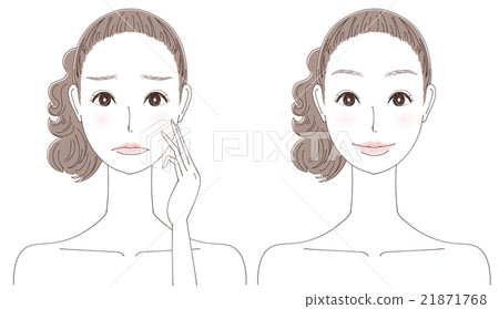 護膚的例證 21871768