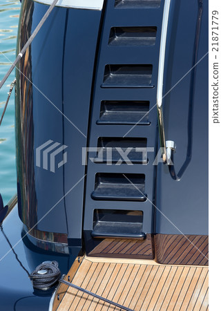 Luxury Yacht in the Harbor - Portovenere 21871779