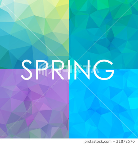 Abstract polygonal fresh geometric background. Abstract polygonal fresh geometric background. 21872570