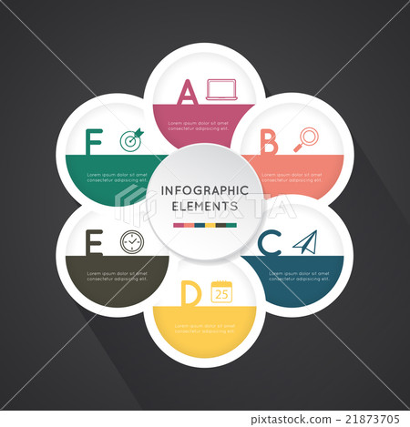 Modern infographic for business concept. Modern infographic for business concept. 21873705
