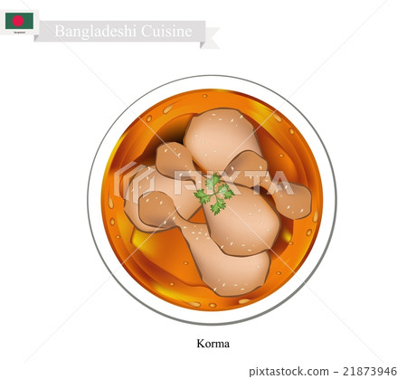 Chicken Korma or Indian Chicken Curry Stew 21873946